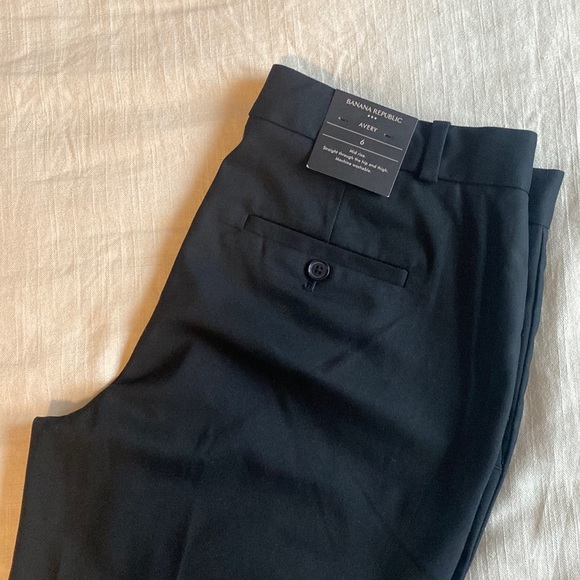 BANANA REPUBLIC Avery sz 6 Black NWT - Picture 1 of 5